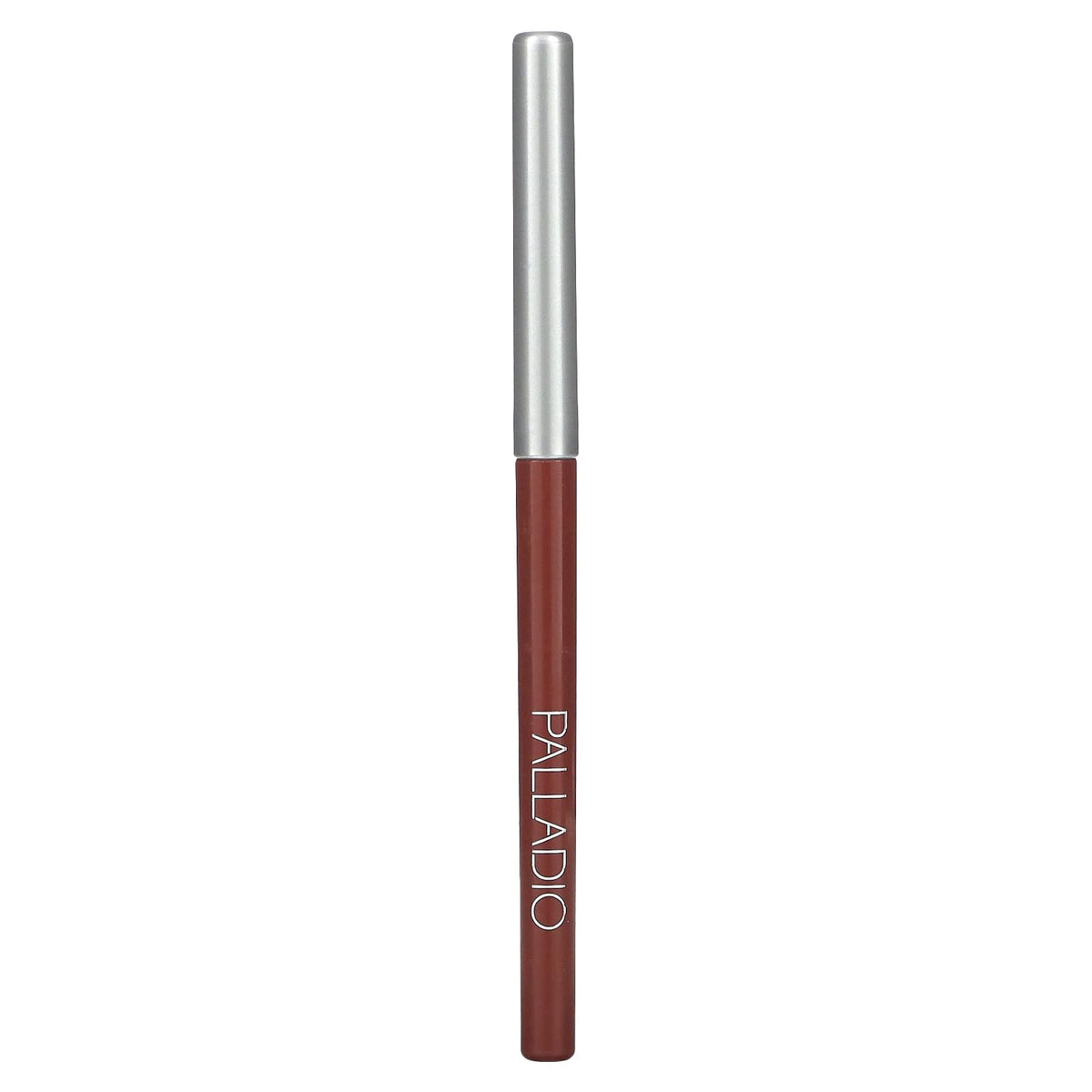 Model applying Palladio lip liner in Naked showing precise definition and natural finish benefit