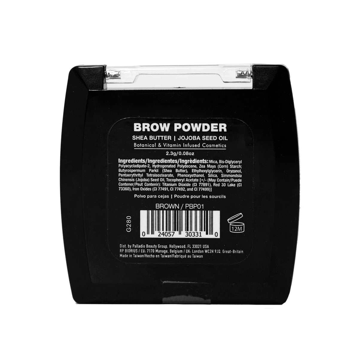 Palladio ingredient shot with jojoba and shea to show conditioning benefits