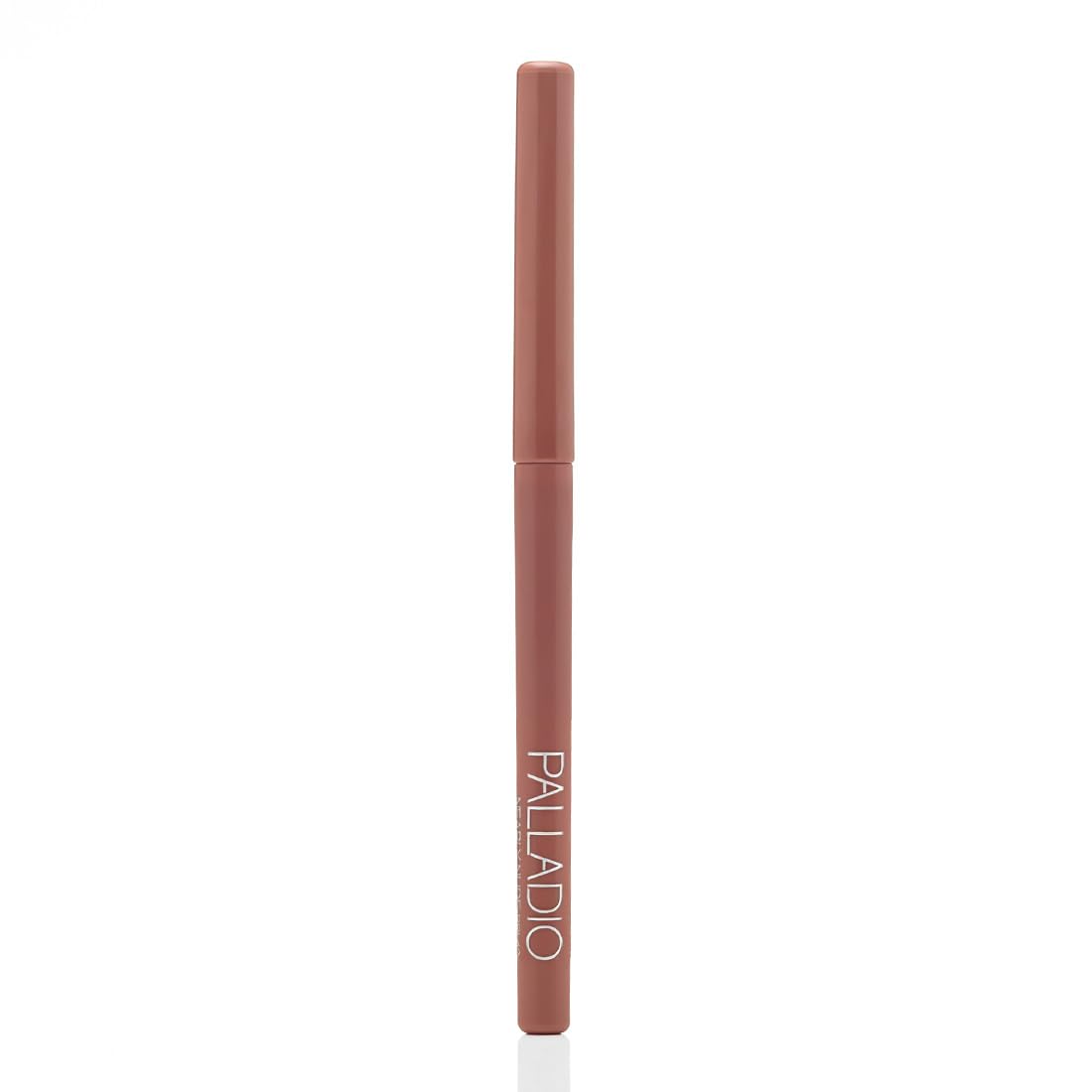 Palladio lifestyle image in makeup bag suggesting on-the-go touch-up readiness