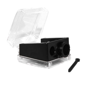 Palladio sharpener on vanity in lifestyle scene for everyday grooming use