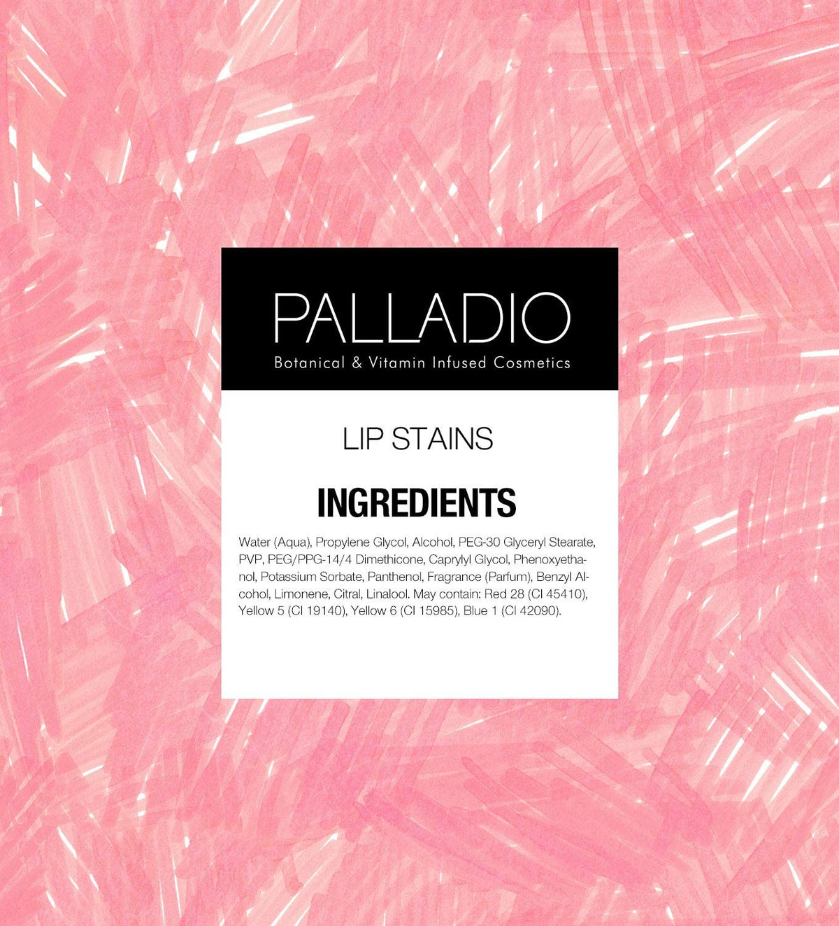 Palladio lifestyle flatlay with makeup items conveying everyday wearability
