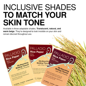 Palladio open pack displaying multiple sheets and sanitary storage benefit