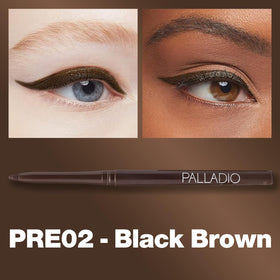 Palladio close-up twist-up mechanism for easy, no-sharpen use