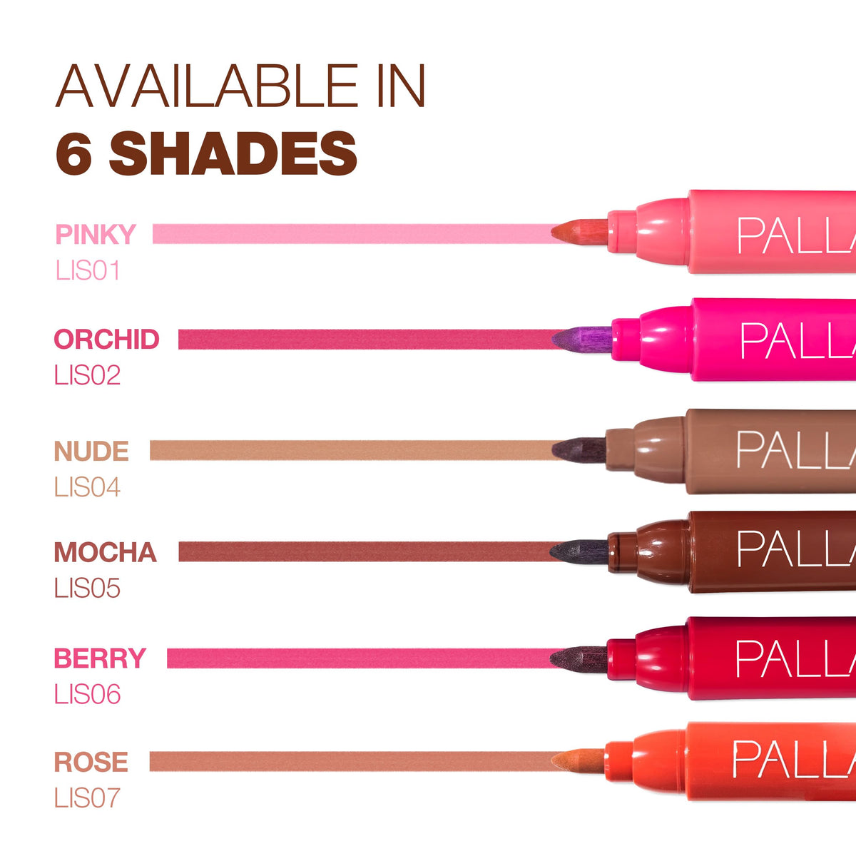 Palladio size comparison with coin, compact marker ideal for touch-ups