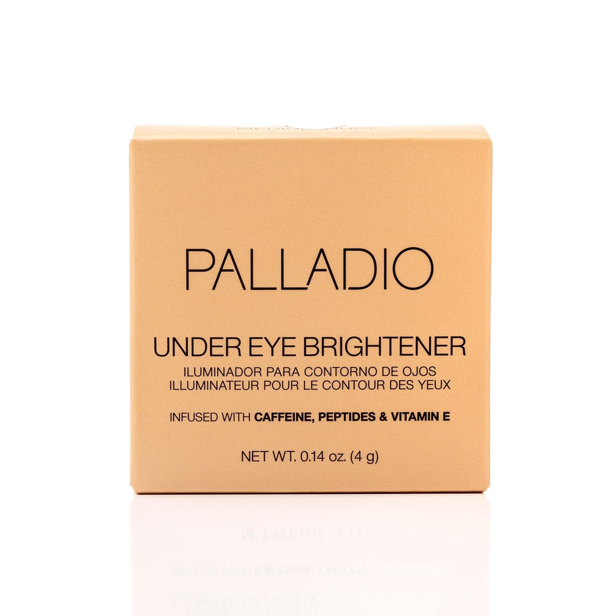 Palladio flatlay with skincare and makeup illustrating multi-use brightening primer