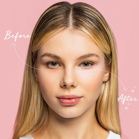 Palladio open tube texture showing creamy formula for smooth blending