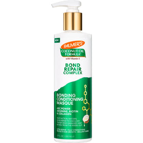 Palmer's front bottle view showing masque packaging and benefits