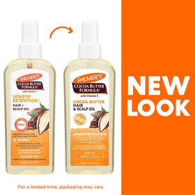Palmer's bottle close-up highlighting cocoa butter label for deep moisture