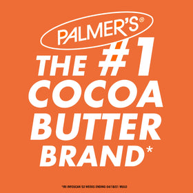 Palmer's bottle held in hand showing 6.5 ounce size for travel