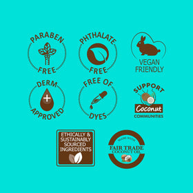 Palmer's label close-up highlighting clean, cruelty-free formula