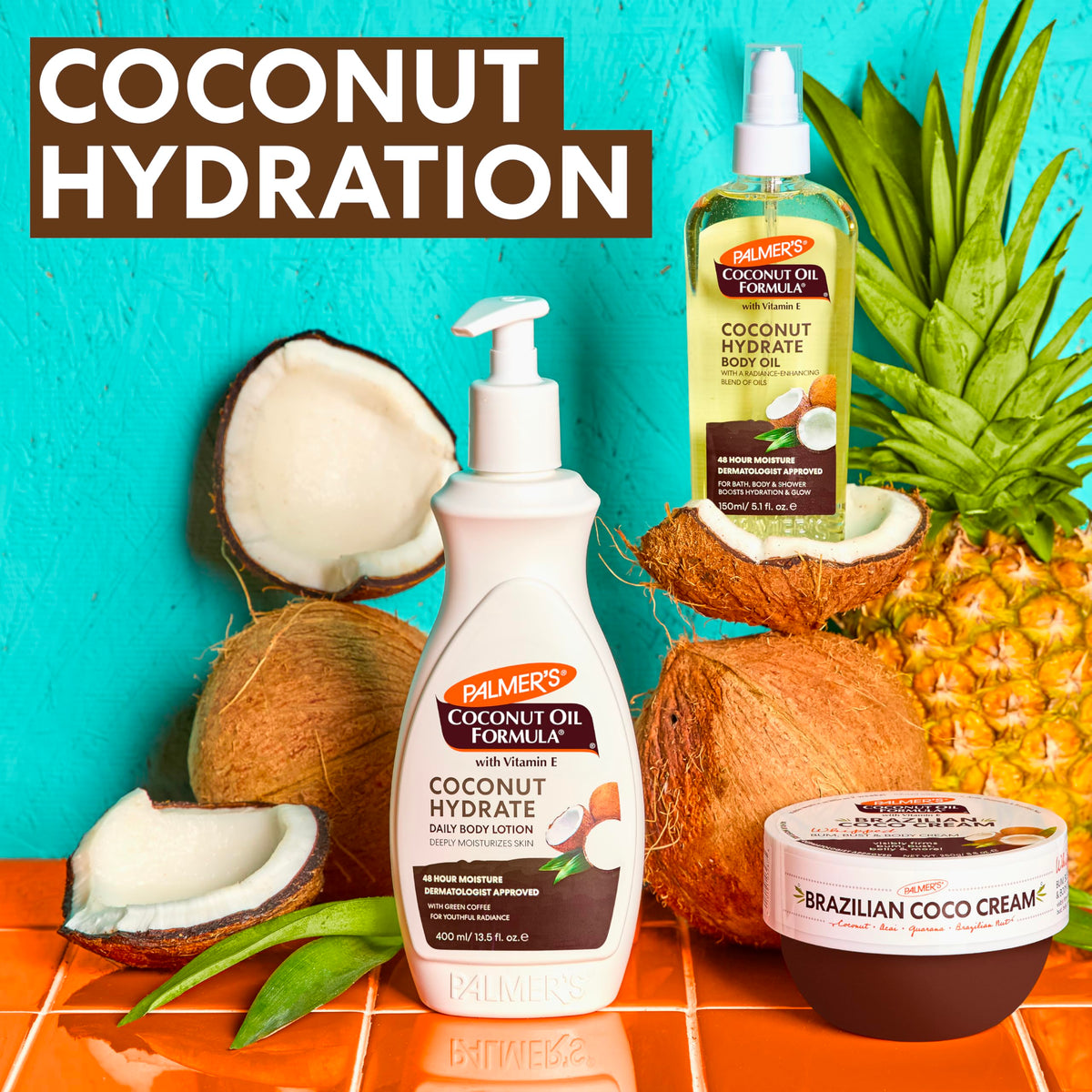 Palmer's after use on skin showing hydrated, smoother appearance
