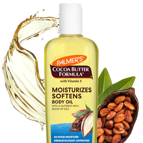 Palmer's bottle front view showing product and benefit of instant radiant skin