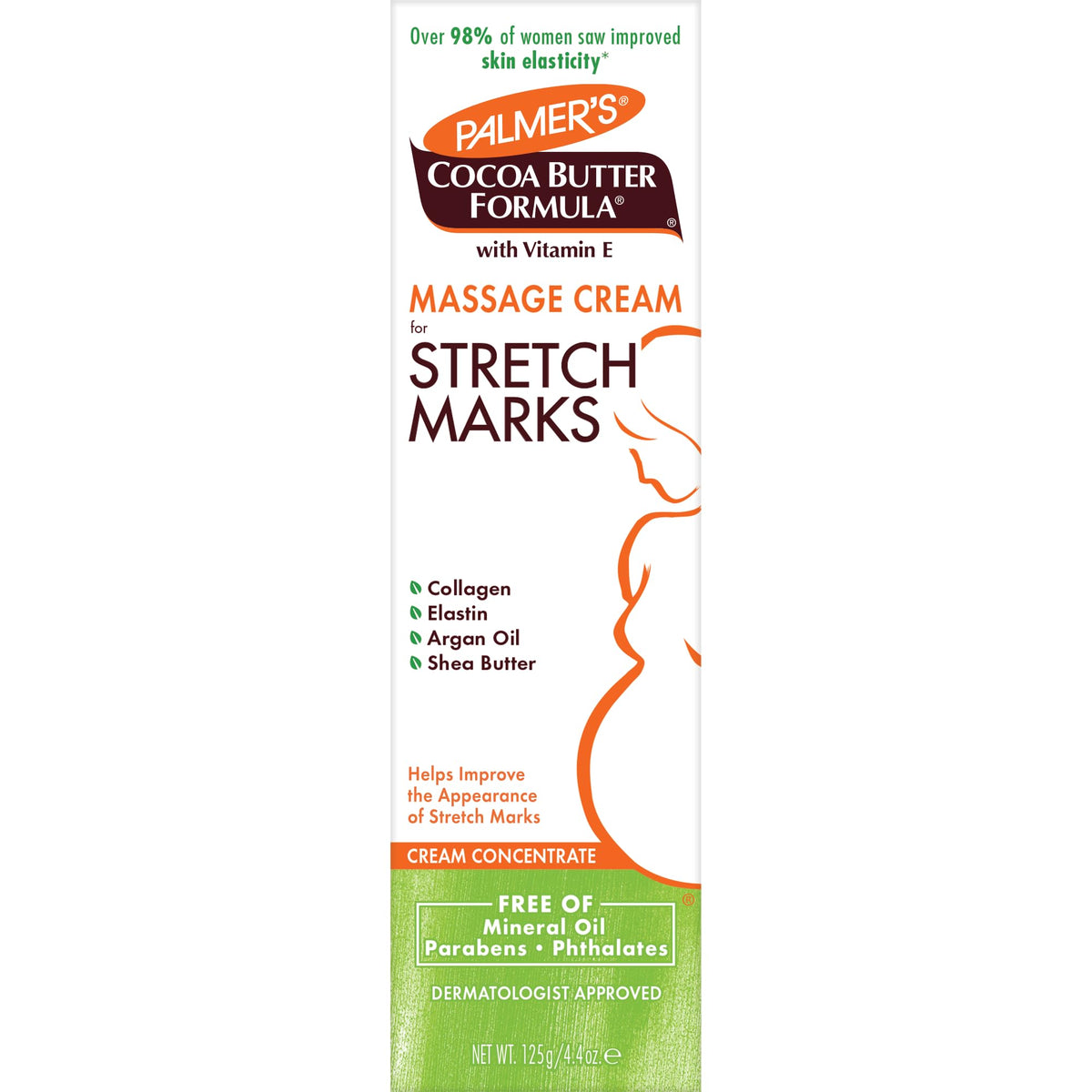 Palmer's front packaging showing product tube and clear labeling with moisturizing benefit