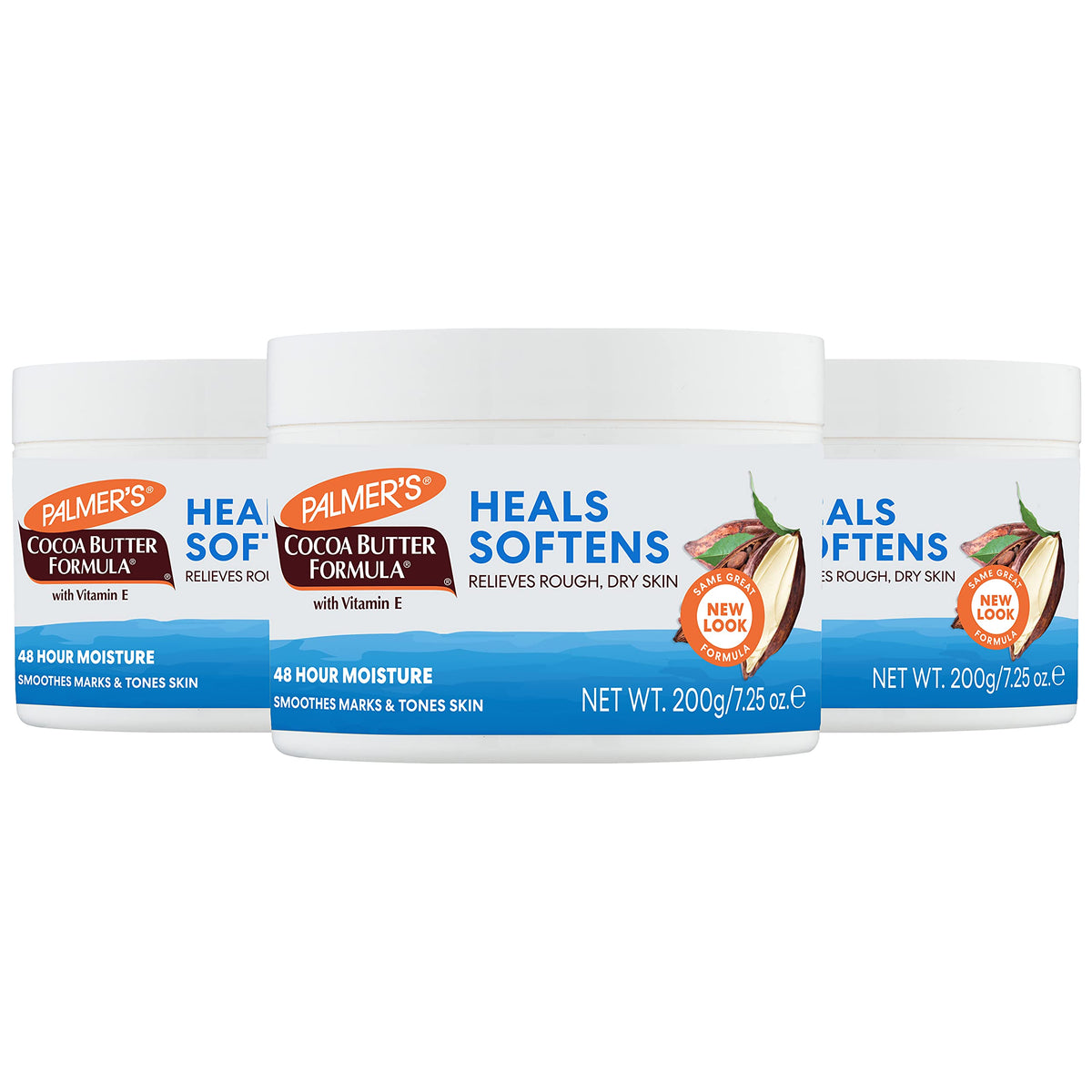 Palmer's front packaging view showing solid balm and benefits