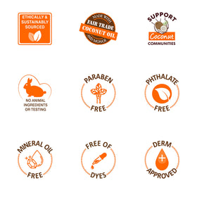 Palmer's ingredient label highlighting organic coconut oil and green coffee extract benefits