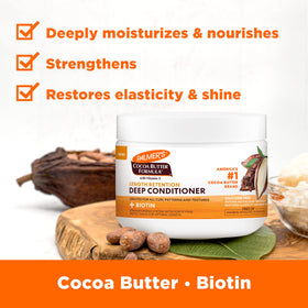 Palmer's conditioner creamy texture close-up for deep moisture
