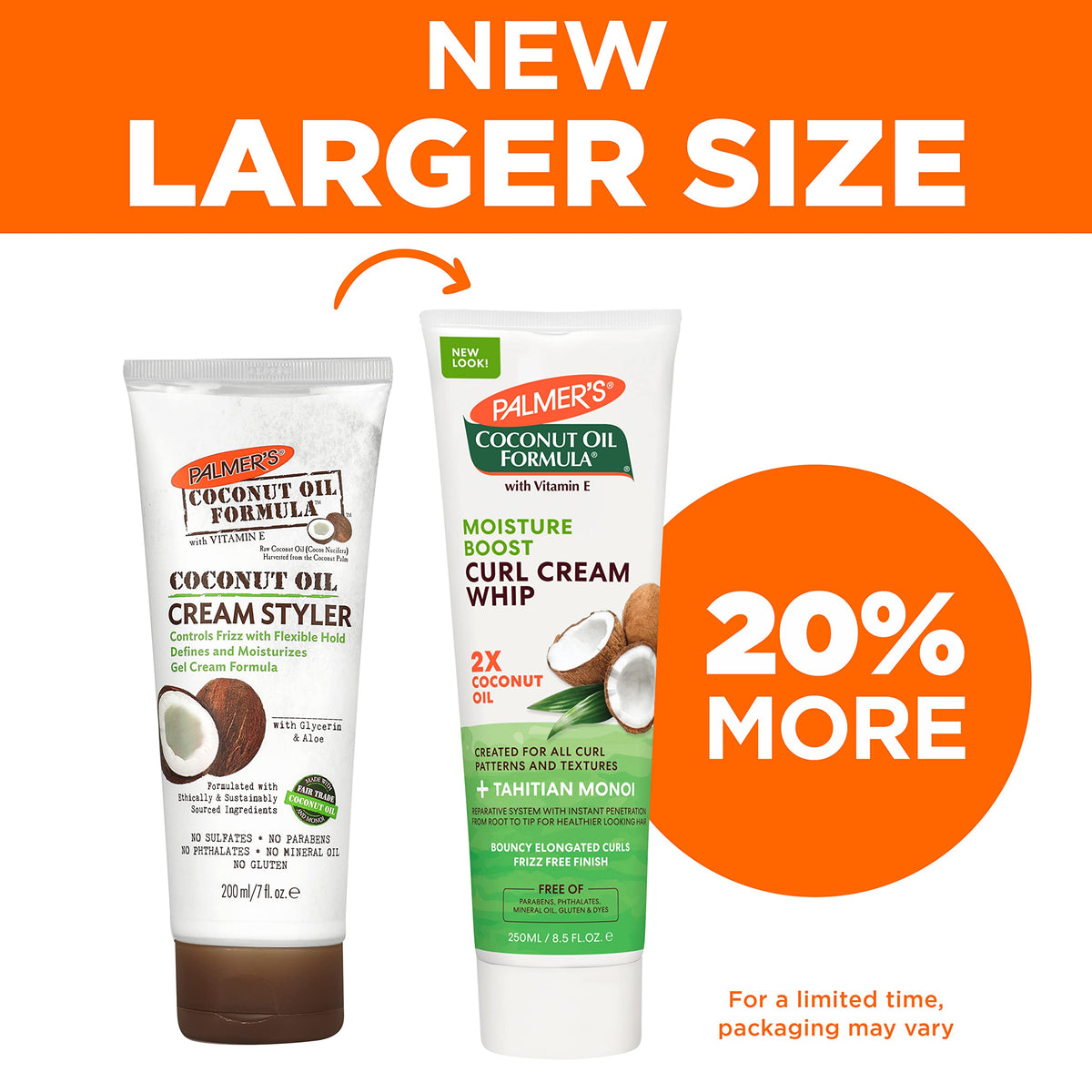 Palmer's cream on fingertips ready to apply for controlled styling
