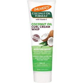 Palmer's front packaging showing curl whip cream and soft hold benefit