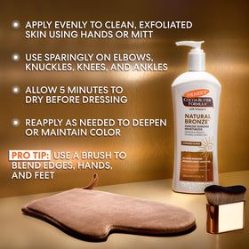 Palmer's ingredient label close-up showing cocoa butter content and transparency