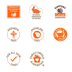Palmer's ingredient label highlighting cocoa and shea butter for nourishing benefit