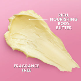 Palmer's raw shea and cocoa ingredients arranged to show natural sourcing