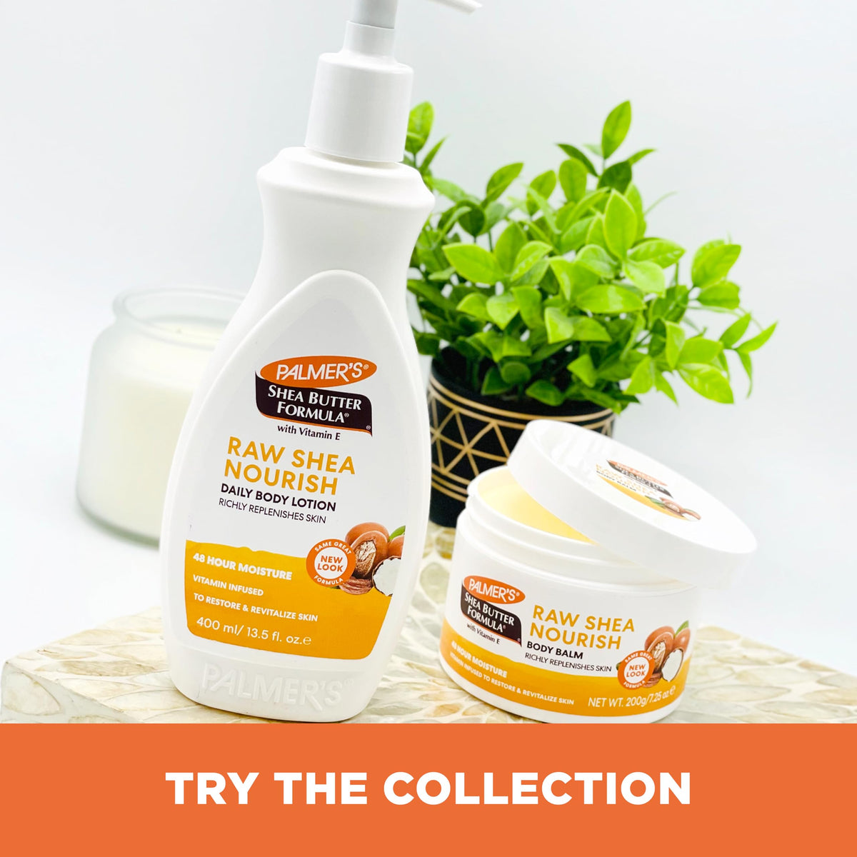 Palmer's in a bathroom setting demonstrating daily routine use and visible smoothing