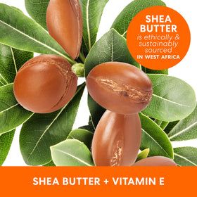 Palmer's oil applied to damp skin demonstrating hydration boost