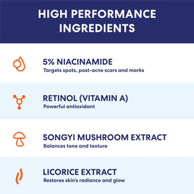 Palmer's ingredients panel close-up showing niacinamide and nourishing butters