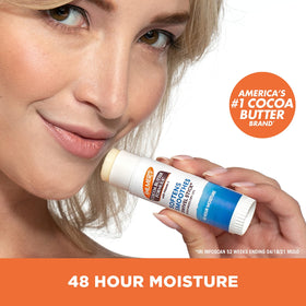 Palmer's stick used on elbow rough patch showing targeted moisturization benefit