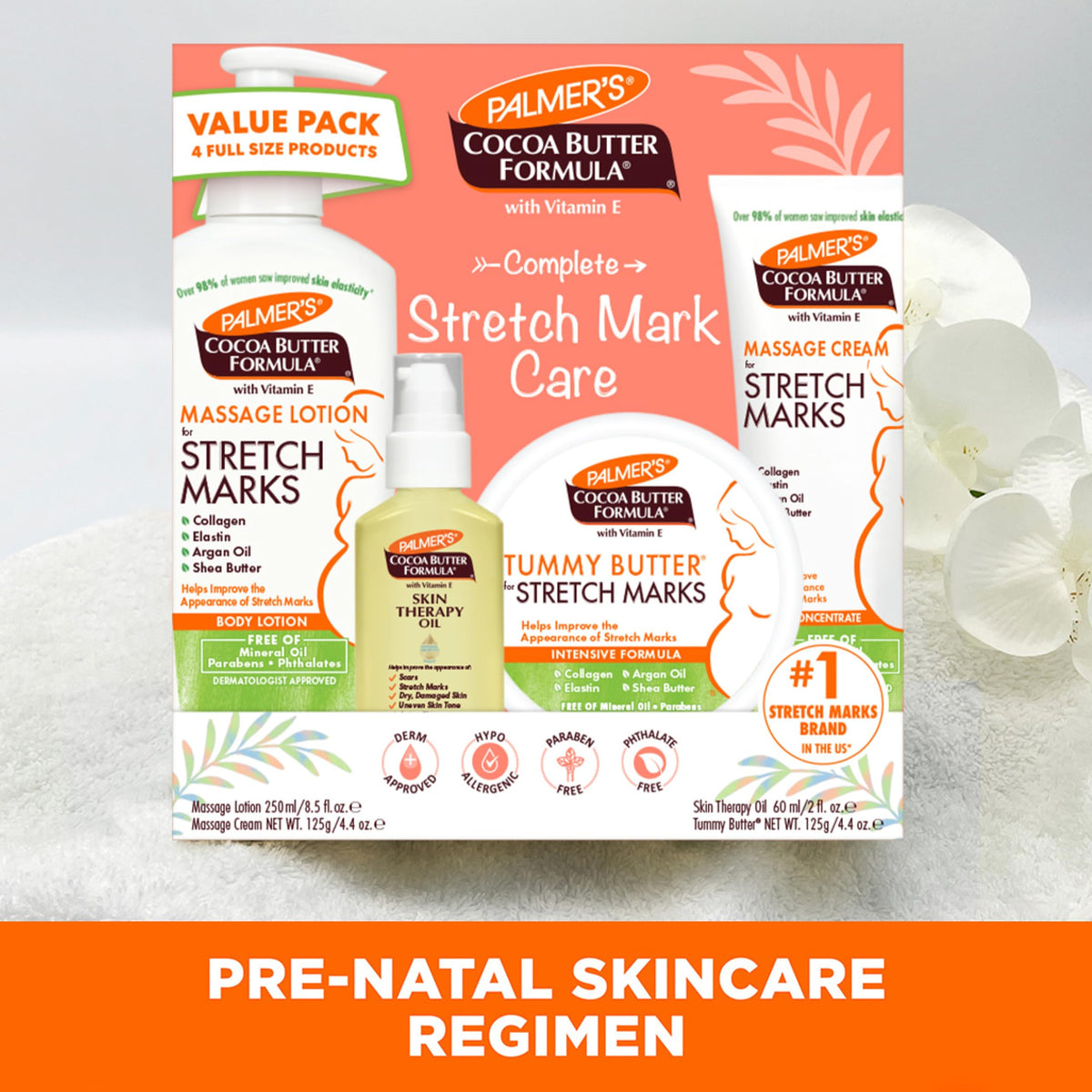 Palmer's stretch mark cream jar close-up highlighting rich texture and deep hydration