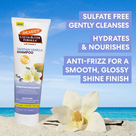 Palmer's creamy lather texture demonstrating gentle cleanse