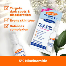 Palmer's serum texture on skin highlighting lightweight absorption and hydration