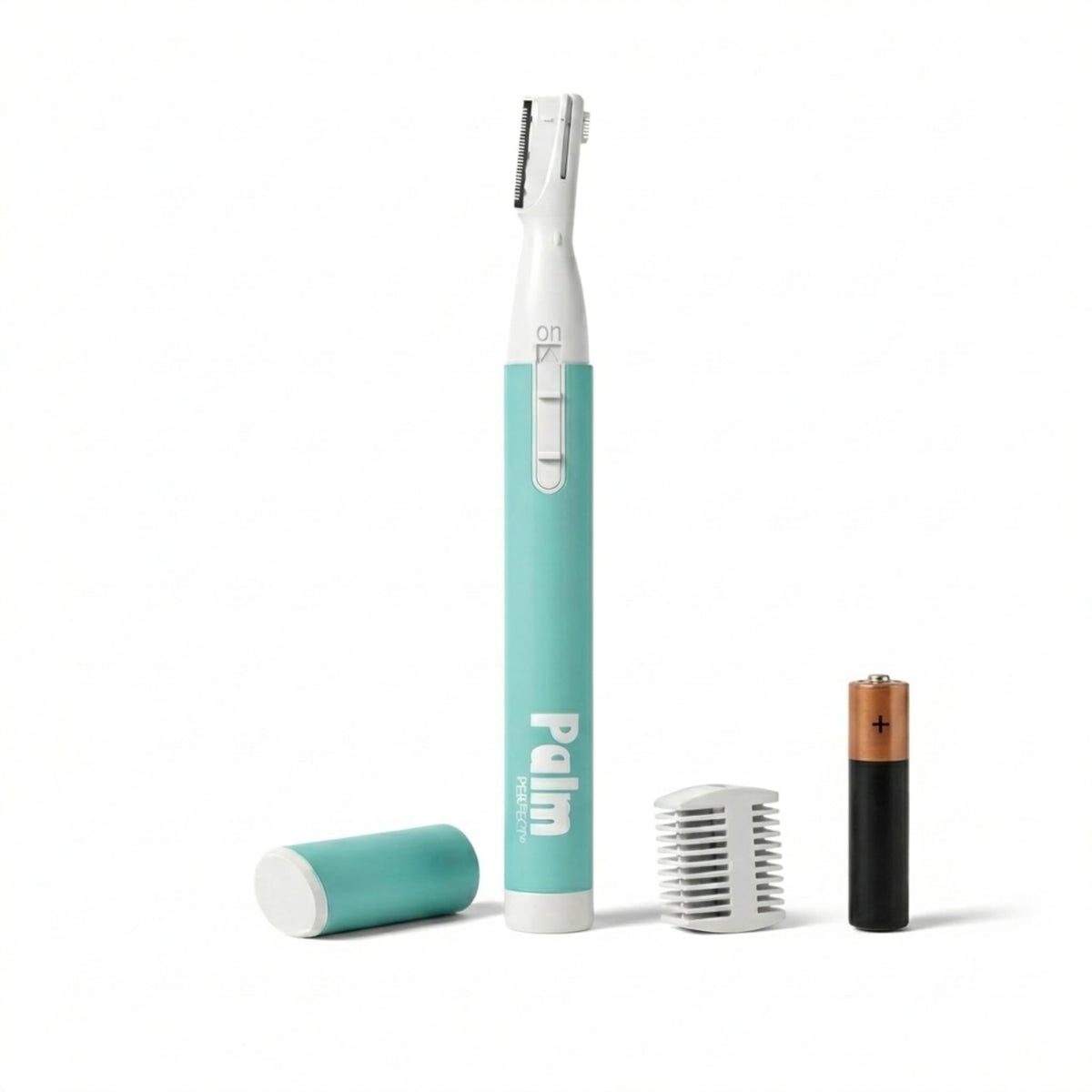 palmperfect front view showing compact design and ergonomic shape for easy handling