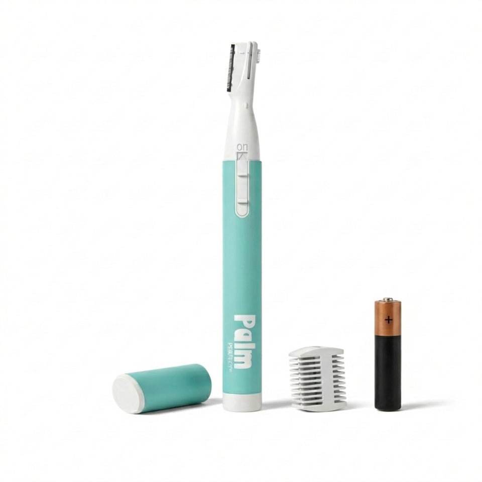 palmperfect front view showing compact design and ergonomic shape for easy handling