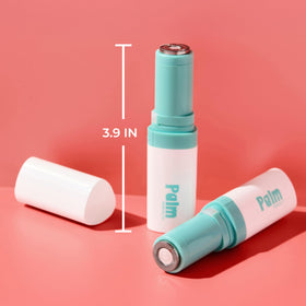 palmperfect LED lit while shaving to reveal fine hairs for accurate touch-ups