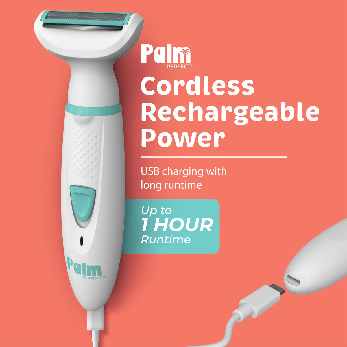 palmperfect size comparison held in hand demonstrating portable travel-friendly design