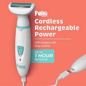 palmperfect size comparison held in hand demonstrating portable travel-friendly design