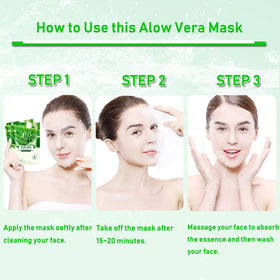 PalNour mask held in hand to show 25ml size and single-use convenience