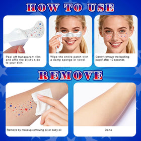paminify gentle removal with baby oil showing easy residue-free cleanup