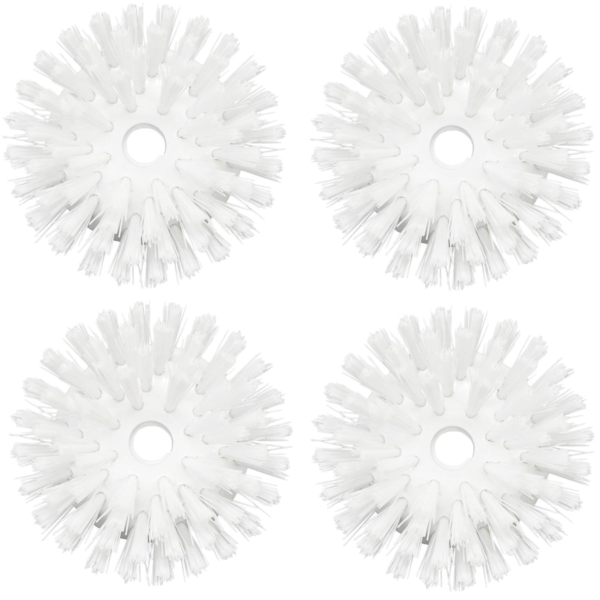 Pamrack replacement heads front view showing four refills and fit information