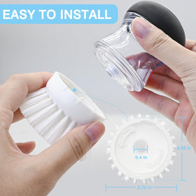 Pamrack refills in sink cleaning dishes with controlled soap flow benefit