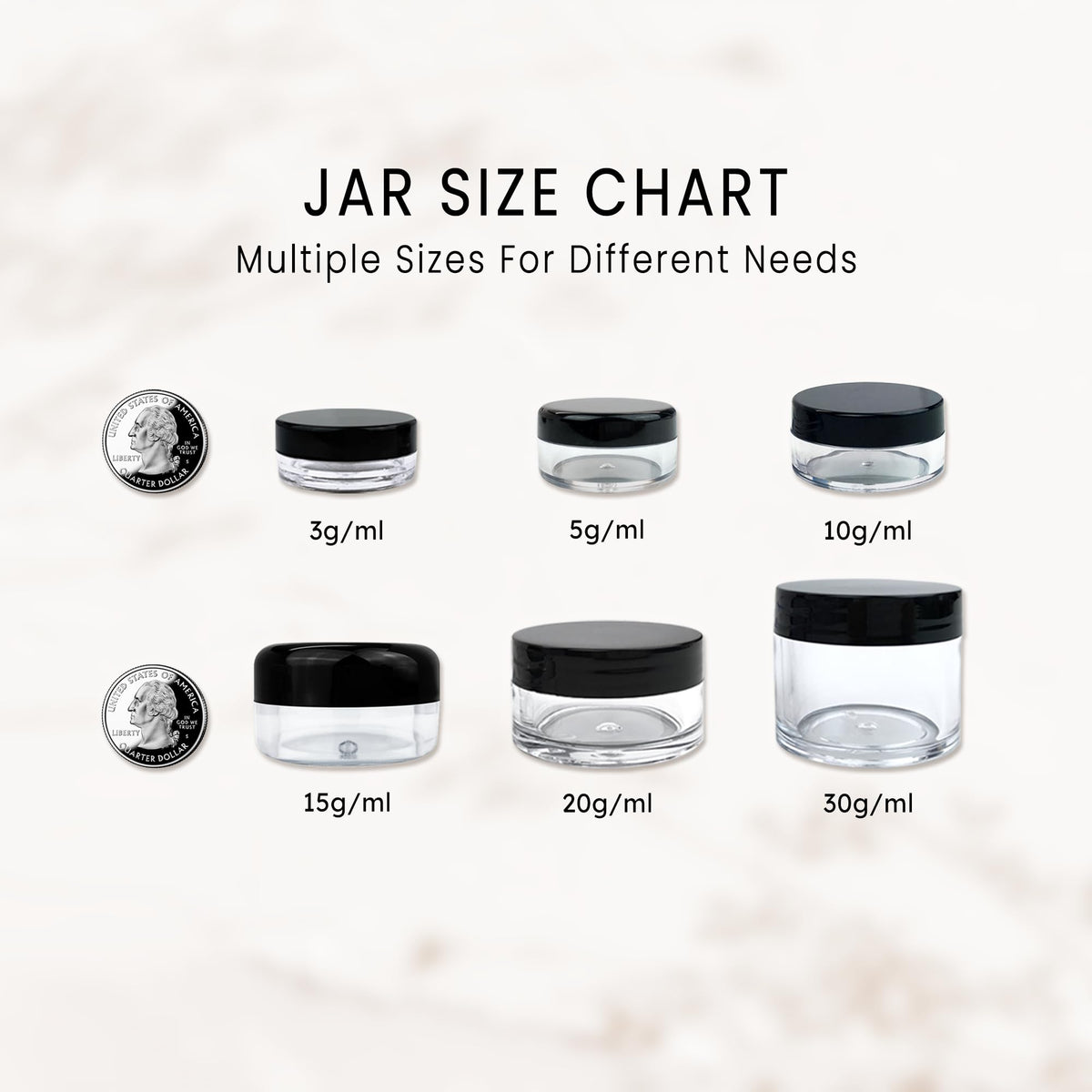 PANA jar inside a makeup bag showing portability and travel convenience
