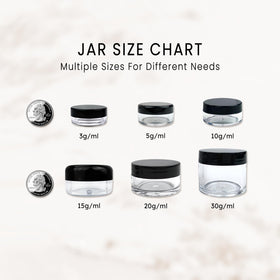 PANA jar inside a makeup bag showing portability and travel convenience