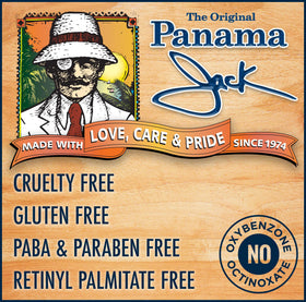 Panama Jack application on arm demonstrating instant bronzing and blendability