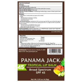 Panama Jack cap and base detail showing twist-up dispensing knob advantage