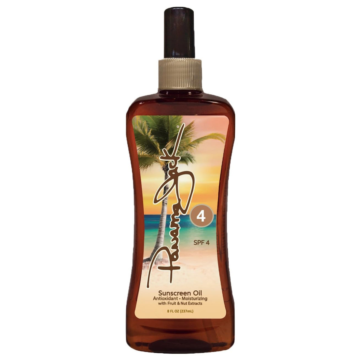 Panama Jack front packaging showing spray bottle and brand benefit