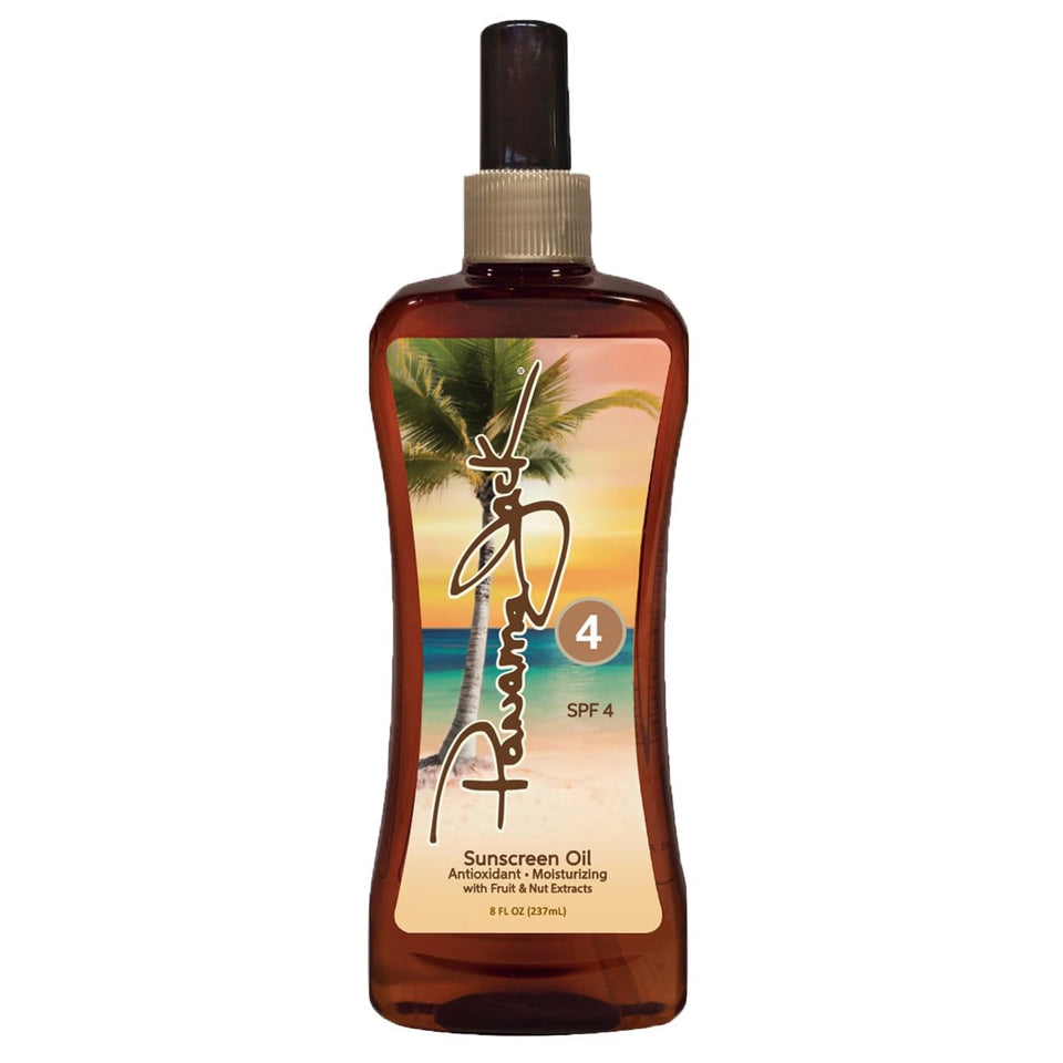 Panama Jack front packaging showing spray bottle and brand benefit