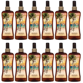 Panama Jack bottle in beach setup conveying sun-ready tropical benefit
