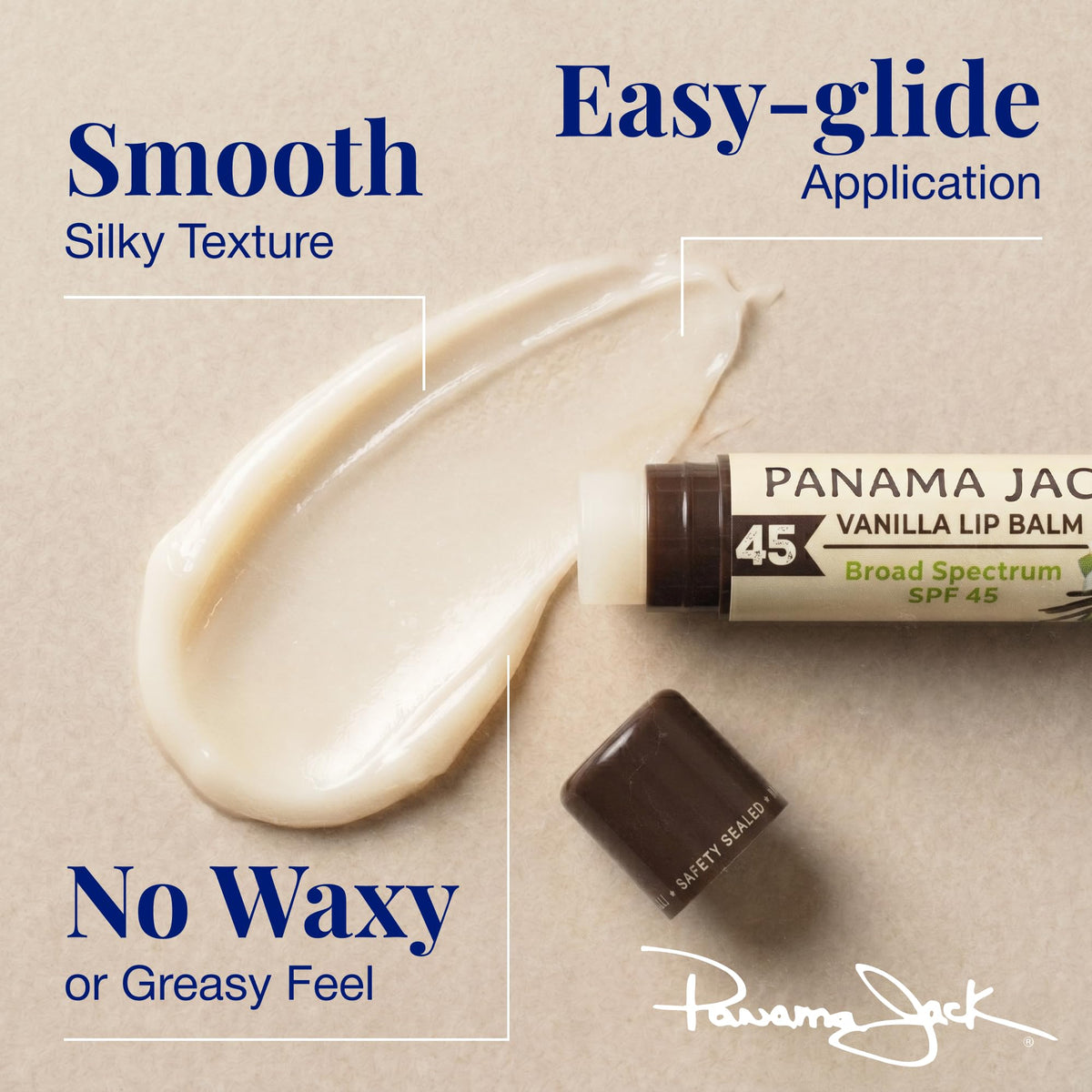 Panama Jack three-pack laid out to show value and easy replacement for continuous protection