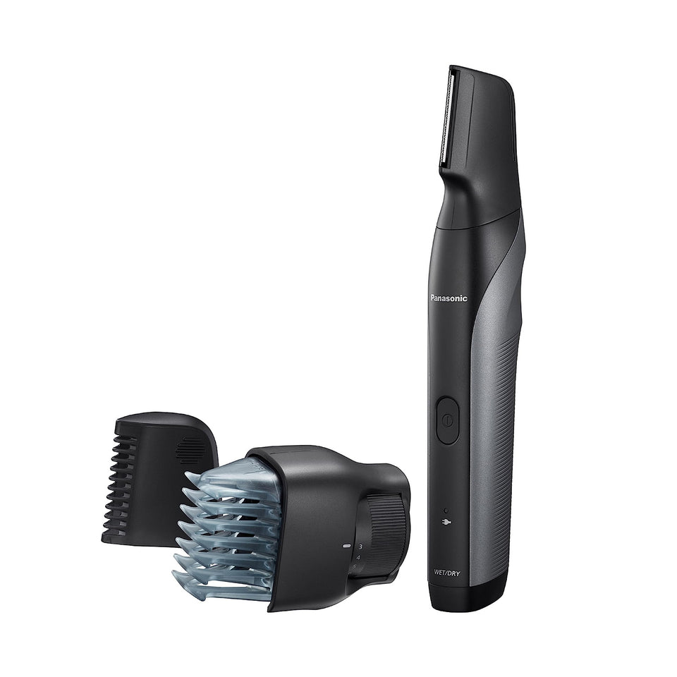 Panasonic ER-GK80-S front view showing compact groomer for easy handling